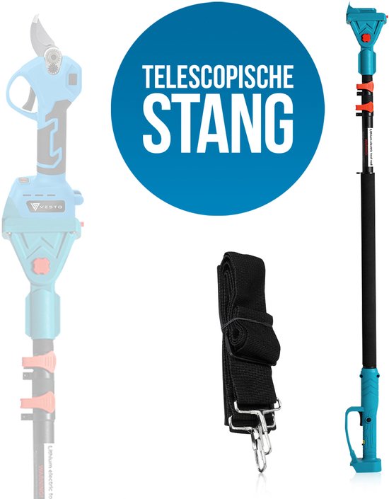 Vesto® Telescopische Verlengsteel voor Elektrische Snoeischaar van Vesto
