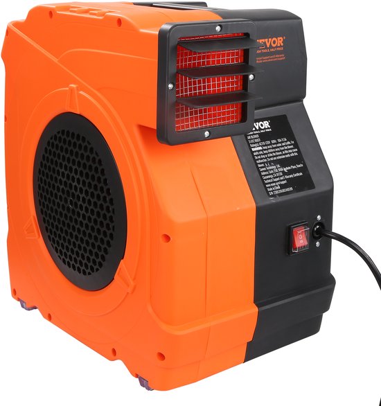 VEVOR Blower voor Opblaasbaar Springkasteel 1100w Blowerpomp Luchtpomp 770 M³/H
