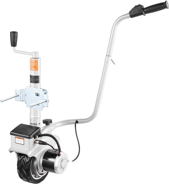 VEVOR Elektrische Manoeuvreerhulp, 2,5 Ton Trekvermogen, 380 W 12 V Gemotoriseerd Neuswiel met Een Snelheid van 7 M/Min, Verstelbare Klemhoogte En Rubberen Banden, voor Het Verplaatsen van Caravans En Boten. van Merkloos	