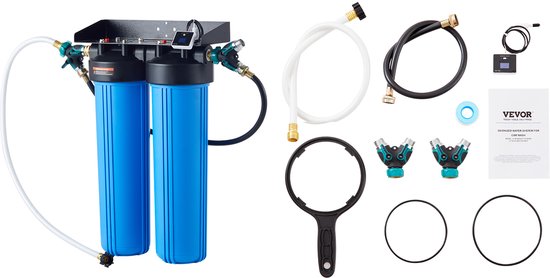 VEVOR Gedemineraliseerd Watersysteem Autowasstraat met TDS-meter 1211L van Merkloos	