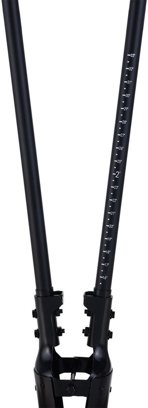 VEVOR Grondboor Met Glasvezel Handvat, Schaalmarkeringen, 57,5 ​​Inch Grondboor