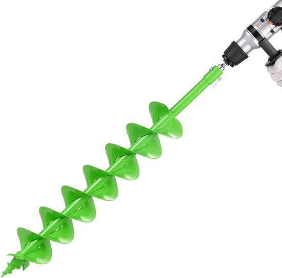 VEVOR Grondboorpaalboor Grondgatboor Tuinboor voor Boormachine 12x79cm van Merkloos	