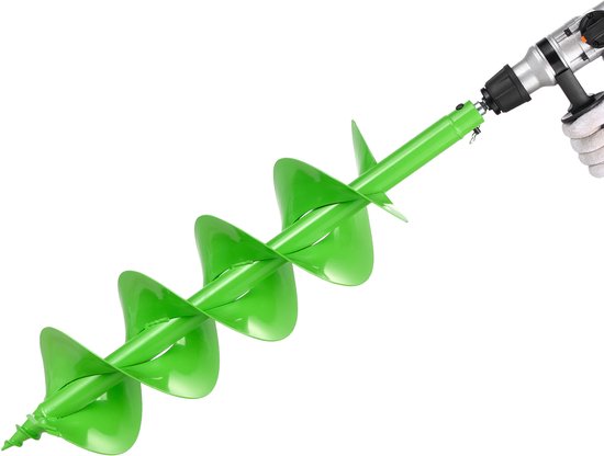 VEVOR Grondboorpaalboor Grondgatboor Tuinboor voor Boormachine 20x79cm van Merkloos	