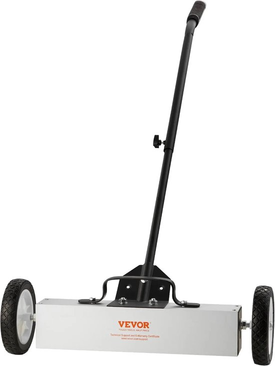 VEVOR Magnetische Veegmachine met Wielen - Magnetisch Schroeven opruimen - Magnetische Bezem voor Metalen - Magnetische Bezem voor opruimen Metalen van VEVOR
