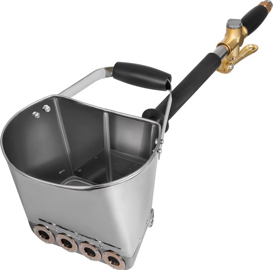 VEVOR Mortel Gips Cement Sproeier Stucwerk Cement Mortel Hopper 4 Spuitgaten van Merkloos	
