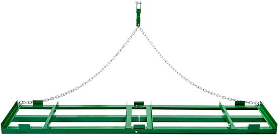 VEVOR Sleepeg Weideeg Gazontractor Veldeg 2435x500x100mm van Merkloos	