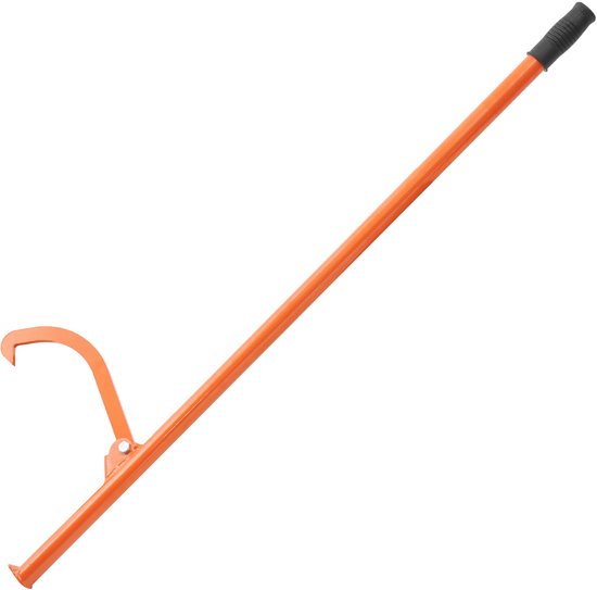 VEVOR Velheffer 1180mm Boomstamlift Bosbouwhaak Houtkantelaar Valhulp 81cm