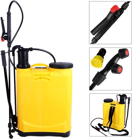 VH Supplies® Rugsproeier - Rugspuit - Druksproeier - 16L van VH Supplies