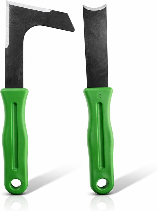 VHV - Onkruidsteker Set - 2 Delige Onkruidverwijderaar met Comfort Grip - Voegenkrabber voor Terras, Oprit en Borders van Vhv