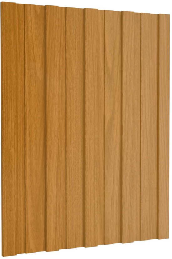vidaXL - Dakpaneel - 36 - pcs - Naturel - 60 - x - 45 - cm - Gegalvaniseerd - staal