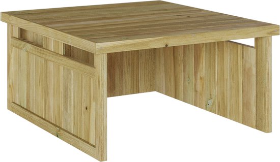 vidaXL - Grasmaaier - Garage - Bruin - 73.5 - x - 81.5 - x - 38.5 - cm van Merkloos	