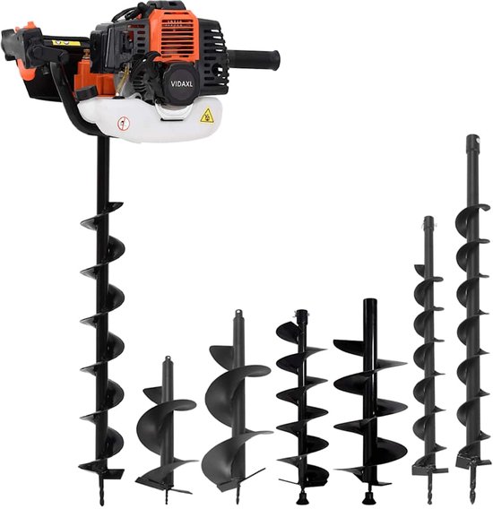 vidaXL - Grondboorset - staal van Merkloos	