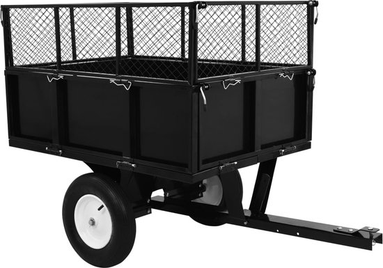 vidaXL - Kiepwagen - voor - zitmaaiers - 300 - kg van VidaXL