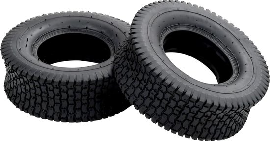 vidaXL - Kruiwagenbanden - 2 - st - 13x5.00-6 - 4PR - rubber van vidaXL
