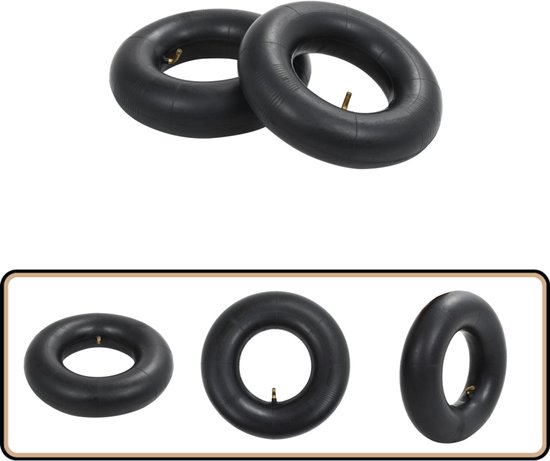 vidaXL Kruiwagenbinnenbanden 2 st TR87 13x5.00-6 Kruiwagenbanden - Binnenbanden - Rubberbanden - Vervanging - Reparatie van VidaXL