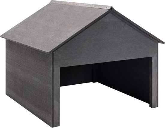 vidaXL - Overkapping - voor - grasmaaier - 80x80x70 - cm - HKC van VidaXL