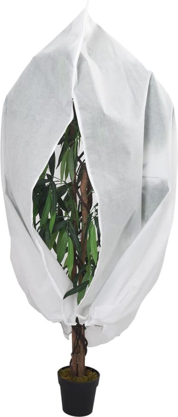 vidaXL - Plantenhoes - met - ritssluiting - 70 - g/mÂ² - 3,14x2,5 - m van vidaXL