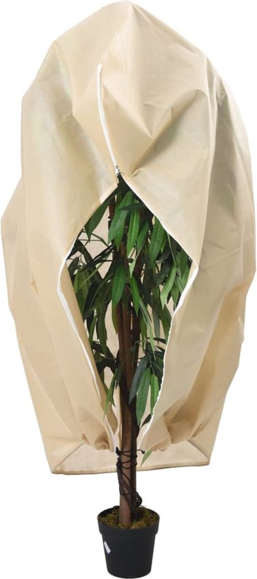 vidaXL - Plantenhoes - met - ritssluiting - 70 - g/mÂ² - 3,93x3 - m van vidaXL