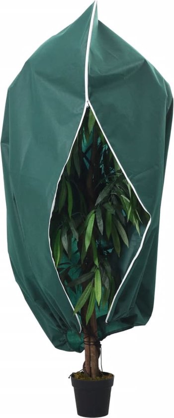 vidaXL - Plantenhoezen - met - ritssluiting - 70 - g/mÂ² - 3,93x3 - m van vidaXL