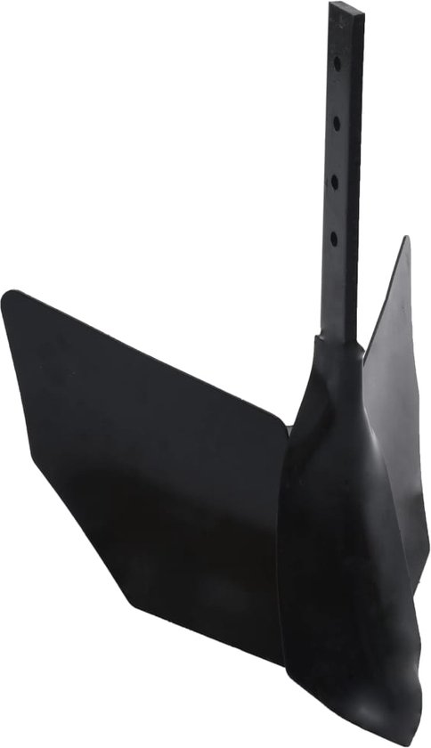 vidaXL-Ploeghulpstuk-voor-frees-metaal-zwart van vidaXL