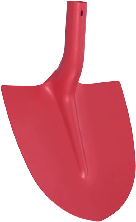 vidaXL - Schep - Hoofd - Rood - 39,5 - x - 27,5 - cm - Gepoedercoat - staal van Merkloos	