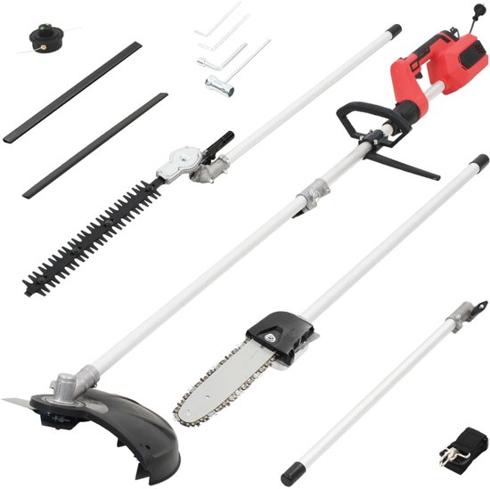 vidaXL - Tuingereedschap - 4-in-1 - elektrisch - 900 - W van Merkloos	