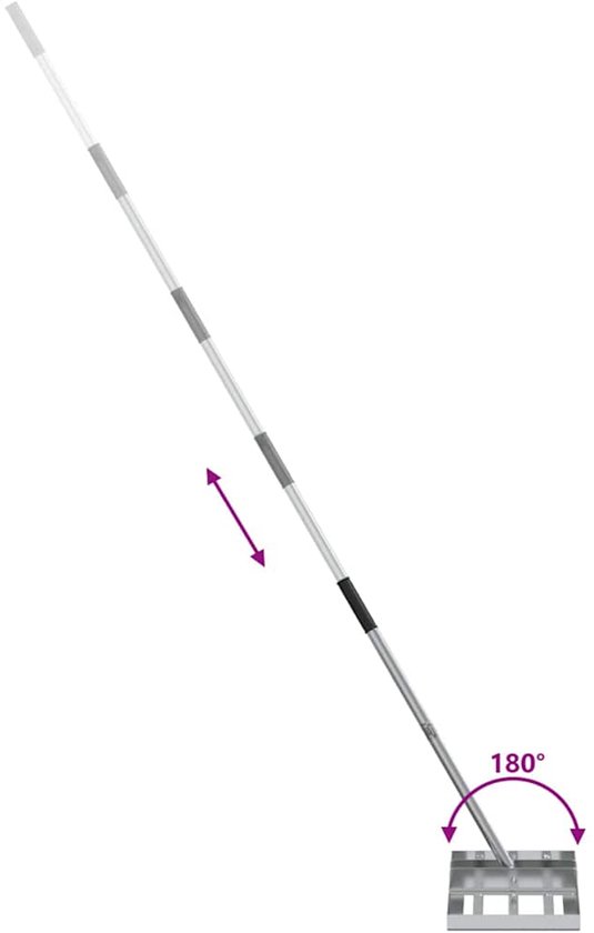vidaXL - Tuinniveauer - 45 - x - 25 - x - 200 - cm van Merkloos	