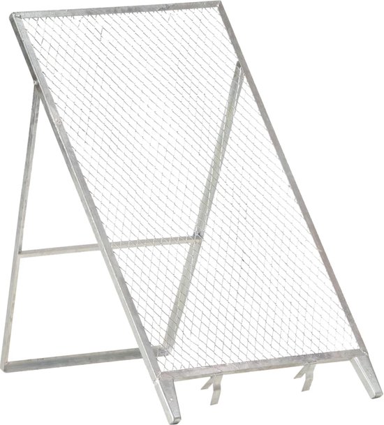 vidaXL - Tuinzeef - gegalvaniseerd - staal van vidaXL