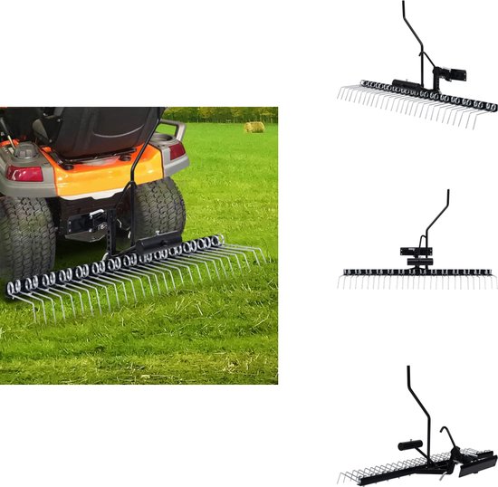 vidaXL Verticuteerder - Verticuteerders - Gazonbeluchter - Gazon Beluchter - Verticuteerder voor zitmaaier 109 cm van Merkloos	