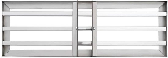 vidaXL - Vervangkop - voor - Tuinleveller - 75 - x - 25 - x - 6 - cm van Merkloos	