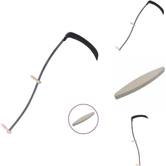 vidaXL Zeis - Zeisen - Trimmer - Bosmaaier - Zeis met slijpsteen 145 cm van Merkloos	