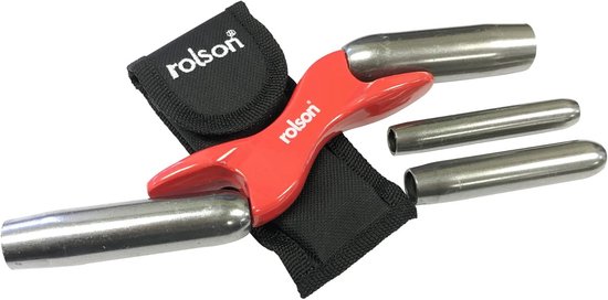 Vier maten voegijzer voor metselwerk en voegen repareren van Merkloos	