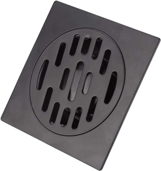 Vierkante Afvoerputje - Dikke Roestvrijstalen Afval Afvoer Cover - Heavy Duty Anti-geur Douche Afdruiprek - Thuis Badkamer Ontgeuren Afval Afvoerputje - Gewone Afvoerput van Orumrud