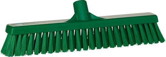 Vikan Bezem 31742 - 41cm - Zacht / Hard - Groen - Geschikt voor alle harde vloeren van Vikan