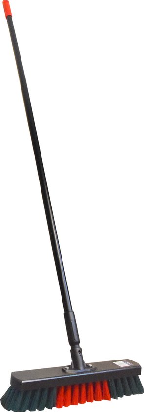 Vikan Bezem met steel - Bezem 44 cm - Steel 156 cm - Hard voor Buiten en Binnen van Vikan