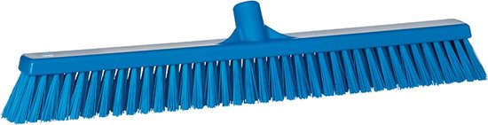 Vikan Combiveger van 61cm met harde en zachte vezels blauw – 3194 van Vikan