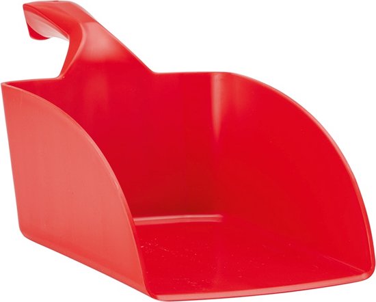 Vikan Rechte handschep - groot - 2 liter - rood van Vikan