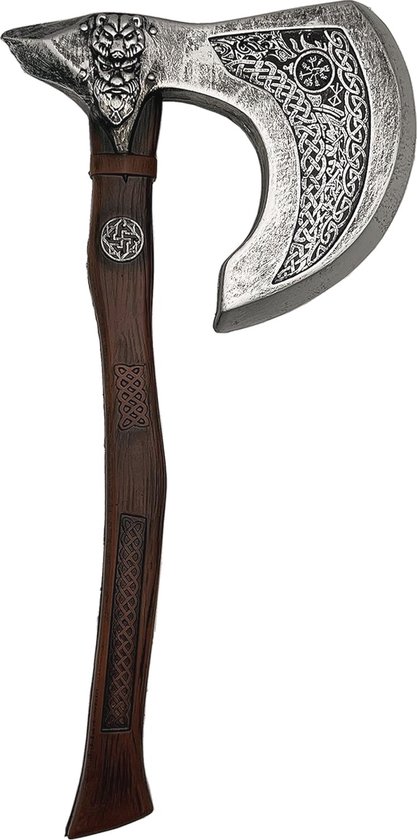 Viking Schaal Bijl Speelgoed voor Kostuum, Cosplay en LARP van Liontouch