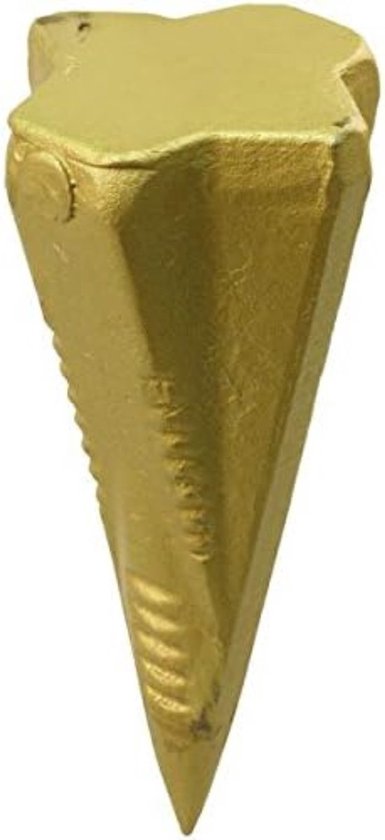 VIN® Houtklover Metaal - Houtsplijter - Splijtwig - Houtsplitter Kloofwig - Goud van VIN®