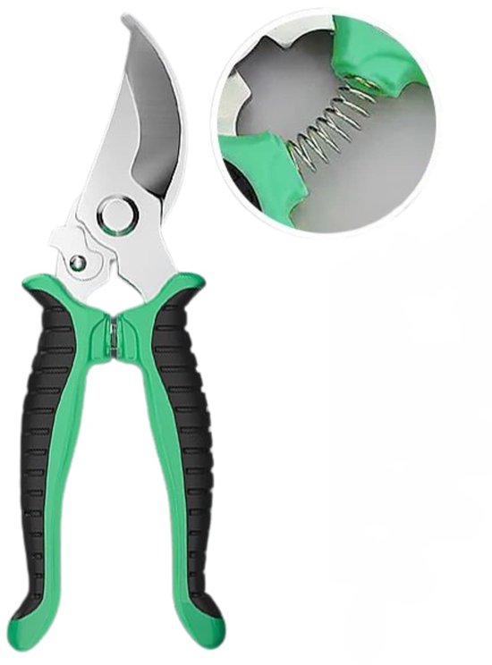 Vixson - Snoeischaar - Roestvrij Staal - Ergonomische Handgreep - Veiligheidsslot - Voor Takken Struiken Planten - CHOPIX van Merkloos	