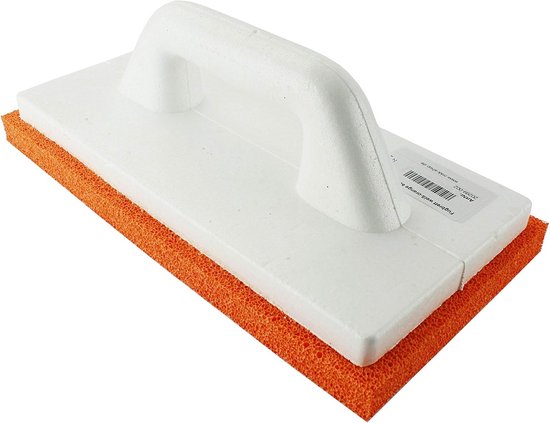 Vlakschuurblok met Hydro-Rubber voor Tegelvoegen en Schoonmaakwerk van Merkloos	