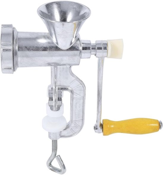 Vleesmolen - Aluminium Handbediend Vleesmolen - Handleiding Worst - Rundvleesmolen Tafel Keuken Thuis Tool van Merkloos	
