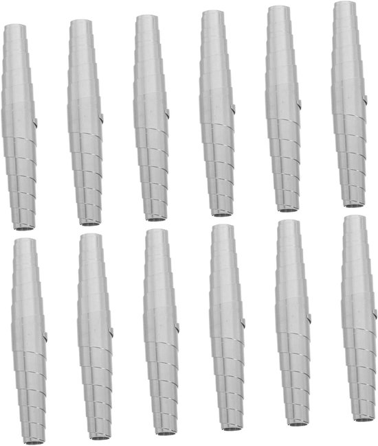 Vlijmscherpe Snoeischaar - Reparatieset Onderdelen - Tuinonderhoud - Verhoogde Duurzaamheid - 12 Stuks - Zilverkleurig