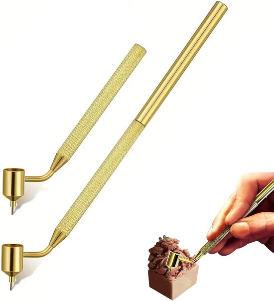 Vloeistofschrijvenpennen - 2 stuks - fijne lijnverfpen - autolakreparatie - verf-applicatorpen - fijne lijn schilderpen - steenslag reparatieset - lak voor auto - handwerk - kasten - 0,5 mm/0,7 mm van Merkloos	