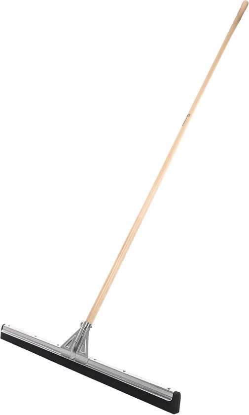 Vloertrekker met Lange Steel en Schuimkop - Multifunctionele Waterschuiver voor Garage, Wasruimte en Terras (75 cm)