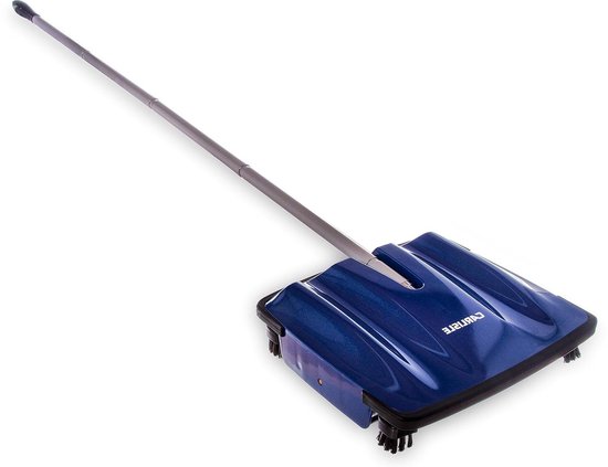 Vloerveger - Veegmachine - Efficiënt Schoonmaken - Borstelloze Mechanische - 245 cm Breed - Blauw