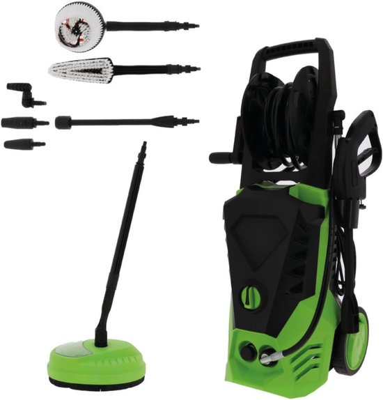 VLSelect®Hogedrukspuit - Hogedrukreiniger - Terrasreiniger - 5 Meter Slang van Merkloos	