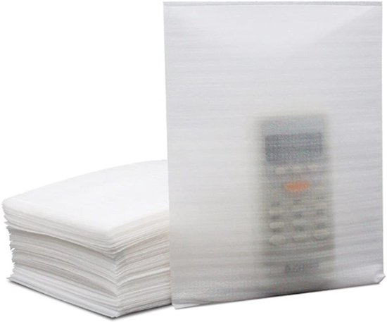 Voarge 200 stuks schuimzakken, EPE-tas, bekleding ter bescherming van borden, brillen, flessen, 15 x 20 cm van Voarge