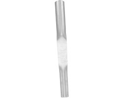 Voeg Kit Gereedschap - Metselwerk Applicator - Tegels Afdichten Vullen - Dubbele Functionaliteit - 25.5cm Lengte - Zilver