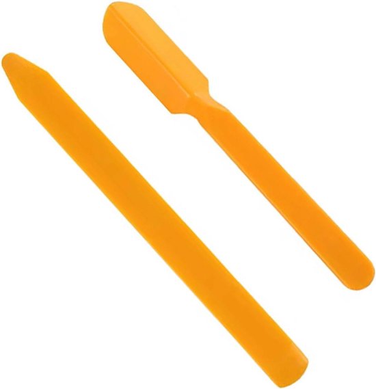 Voeg Verwijderaar Kit - Kit Gereedschap - Afwerking Hoeken - 2 Delige Set - 15 cm - Grijs van Merkloos	
